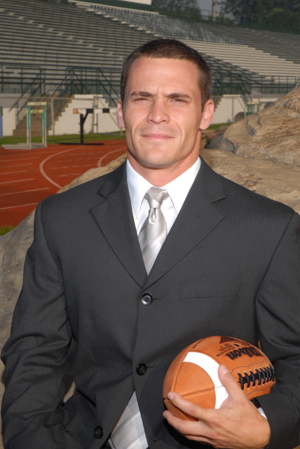 Football assistant coach Lou Falconi Jr.